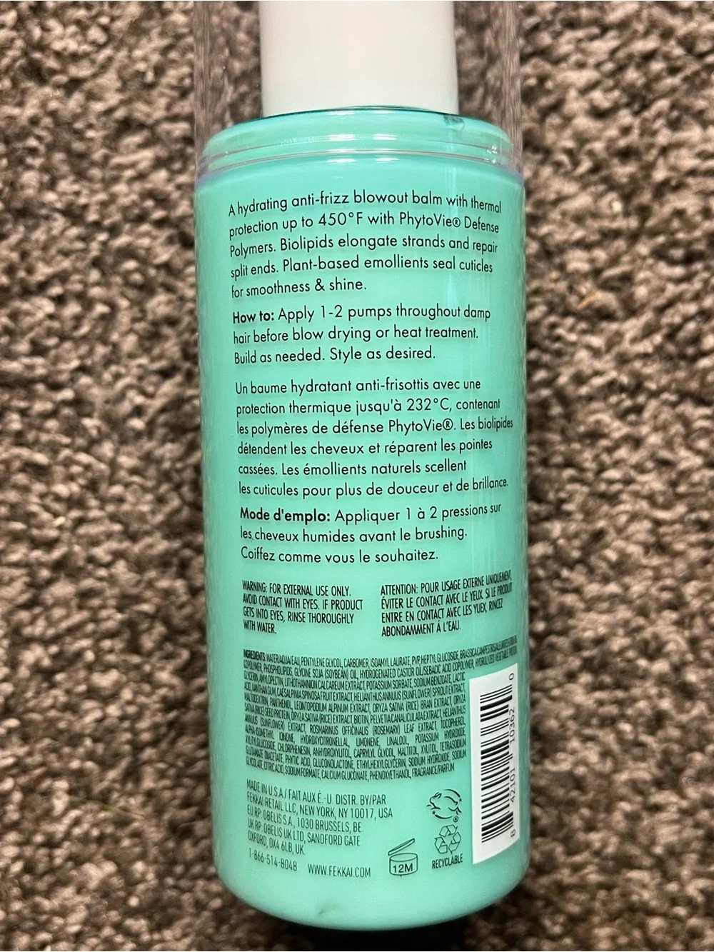 FEKKAI Clean Stylers Straight Balm 150ml/5.0 fl.oz.